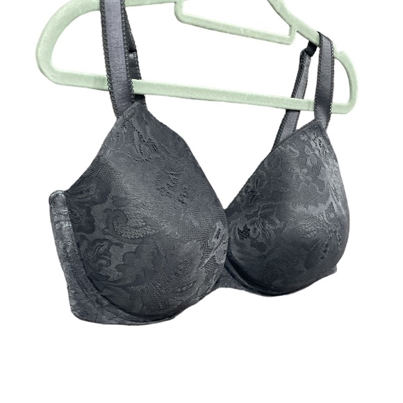 Bali Padded Full Coverage Underwire Bra 42DD Black - Picture 2 of 5